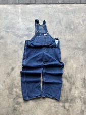 Dickies 70-80s Denim Blue Overalls Made In USA Size M