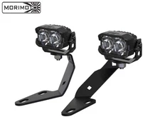 Morimoto 2Banger HXB Spot White A-Pillar Light Kit For 2016-2023 Toyota Tacoma