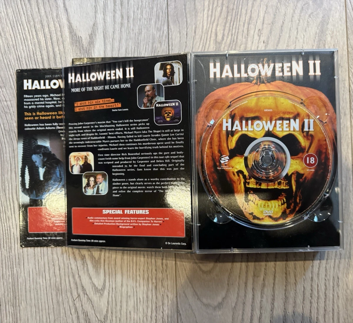 Halloween The Complete Collection 1–8 - DVD Region 2 Box Set Horror Anchor Bay