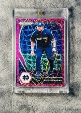 Niko Kavadas SSP 🔥 2021 Prizm Draft Picks Pink Velocity Prizm Parallel