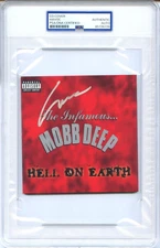 Havoc Signed Autographed CD Cover “Hell On Earth” Mobb Deep PSA/DNA Authentic