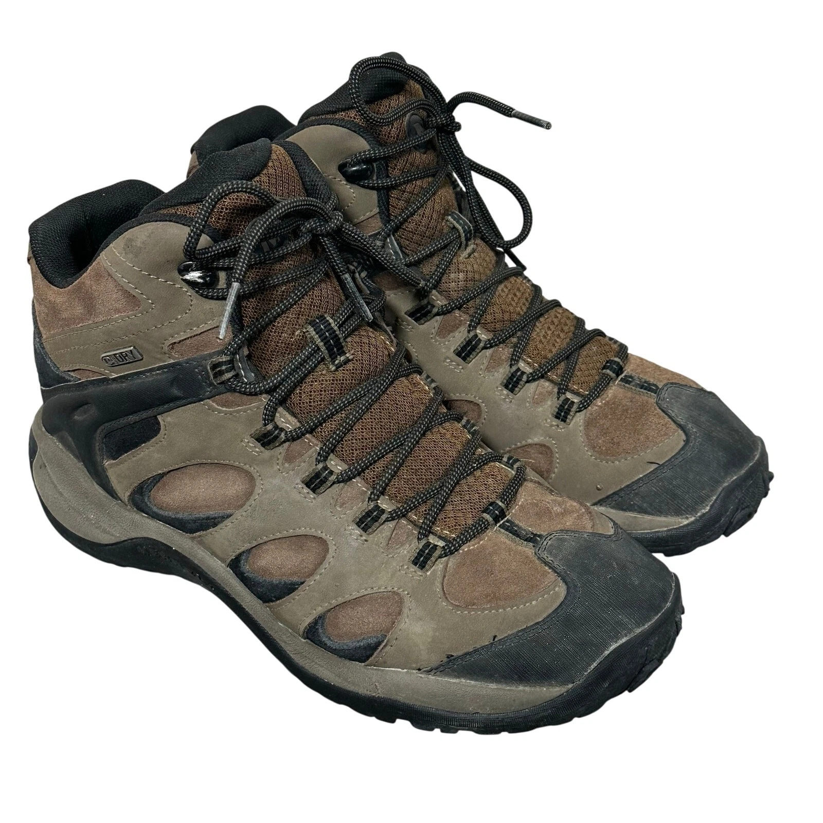 Merrell Waterproof Hiking Boots Men's 9 Brown Mid Trail Outdoor J77273
Opens in a new window or tab