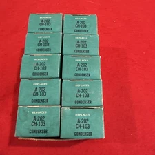 Ignition Parts A-202 Ch-103 Distributor Points Condenser New In Box Lot Of 10