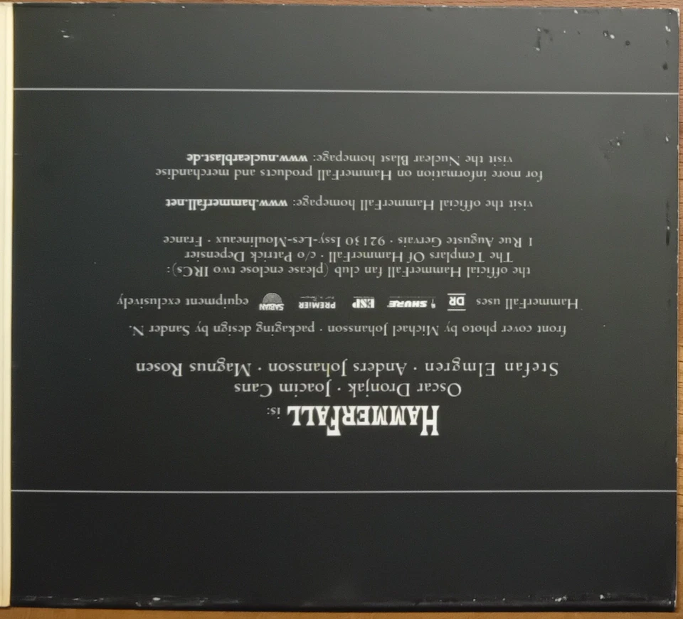 HammerFall – Always Will Be - 4 Track Single - Digipak - Bild 4 von 4