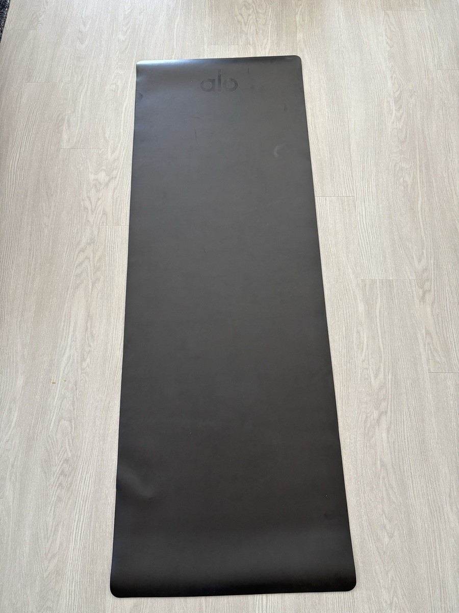 Alo Yoga Warrior Mat 6.2ft x 2.2FT x 5mm Black | eBay