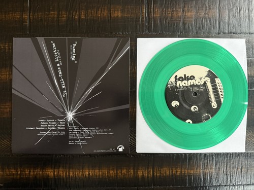 Fake Names 7” GREEN Epitaph Punk Minor Threat Refused Embrace Rites Of Spring - Picture 2 of 2