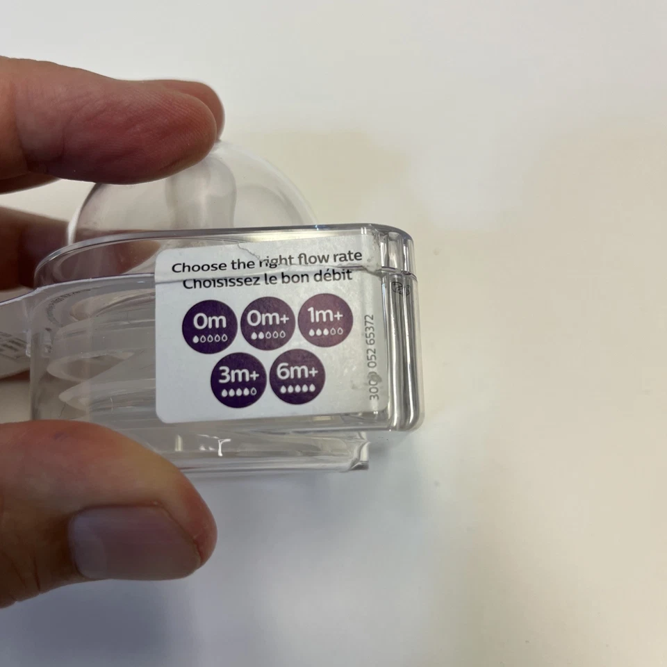 Philips Avent Natural Response Baby Bottle Nipple, 3m+ 2 x Natural Nipple - Image 2 of 4