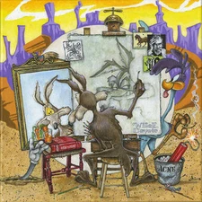 Me, Myself and A-i-e-e! Wile E.Coyote (cel) related, Signed Dan Bowden L.E/75