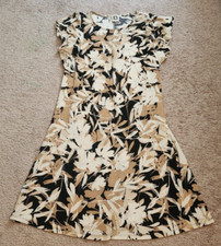 WOMENS sz 4 ANNE KLEIN SWING DRESS office wear to casual wear COMFORT PRETTY