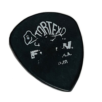 Single Guitar Pick Black Tortex Dunlop Flow Made in USA Music String Accessory j