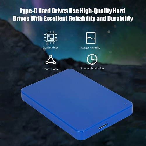 1/2/4/6/8/10/12TB USB Hard Drive Reliable & Durable Fast Data Readi Write Speeds - Afbeelding 3 van 52