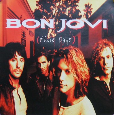 BON JOVI POSTER, THESE DAYS (SQ22) | eBay