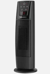 Lasko Chauffe-lits intérieurs de tour portable en céramique numérique avec télécommande 1500W CT20111 ~ NEW