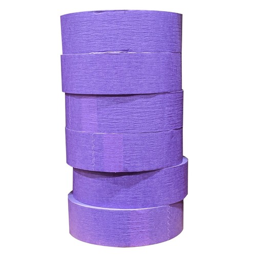 6ct USC Purple Masking Tape 1.5" x 55M Rolls Car Paint, Body Detailing