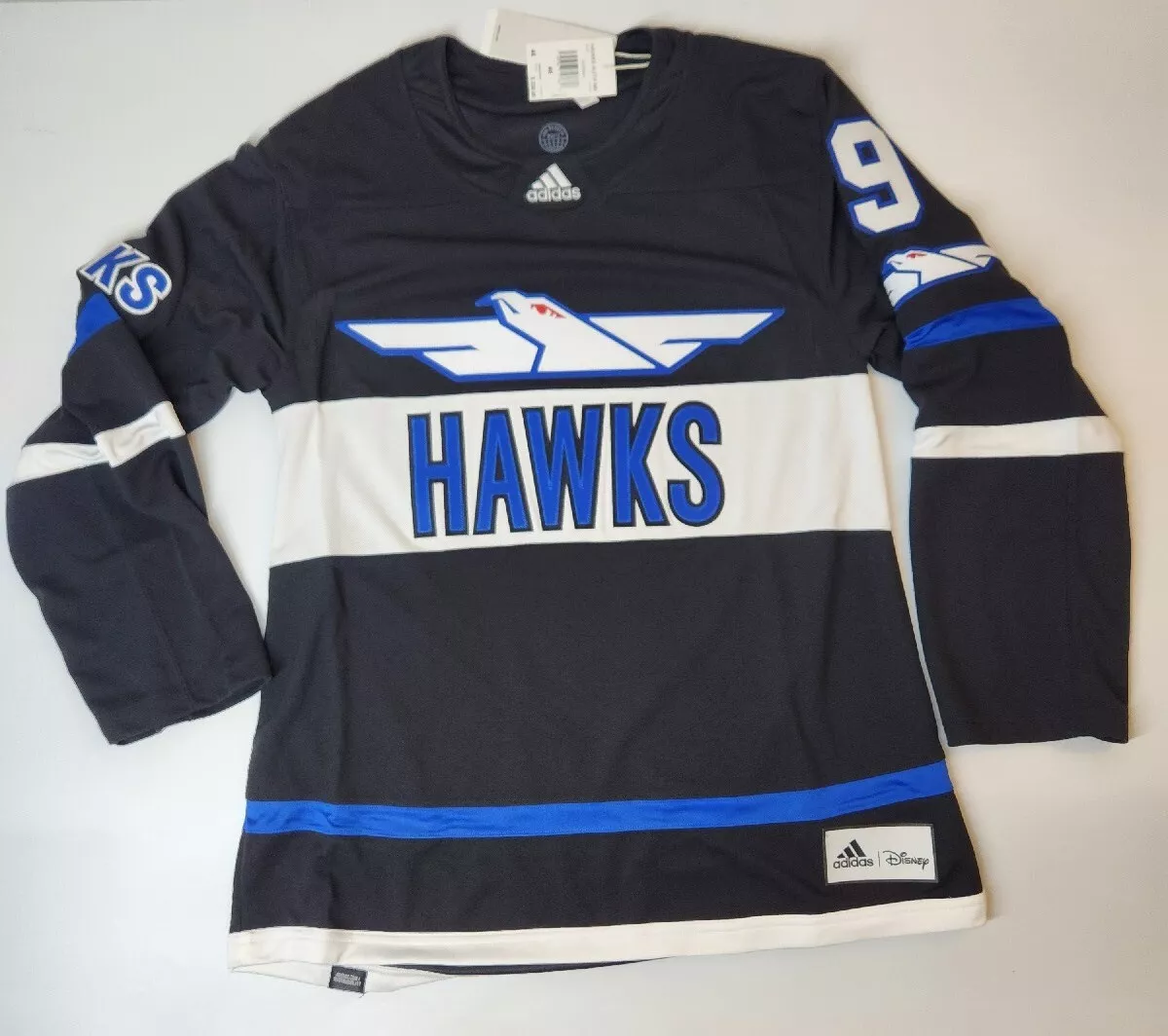 Official Gordon Bombay Hawks Jersey Mighty Ducks