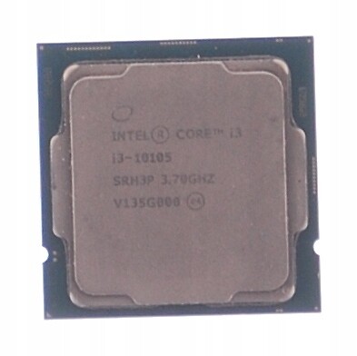 CPU Intel Core i3-10105 SRH3P Intel Core i3-10105 SRH3P 3.7GHz Quad Core LGA 1200 CPU Processor