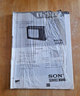 Vintage Sony Trinitron KV-1810UB Colour TV Service Manual