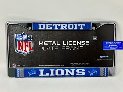 Detroit Lions NFL Authentic Licensed CAR Truck SUV License Plate Frame Best GIFT