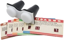Three Little Pigs - 6 3D Radex slides & viewer