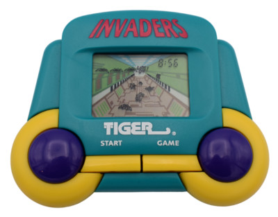 Tiger Electronics Invaders LCD Handheld Spielekonsole Retro 1996 - Defekt