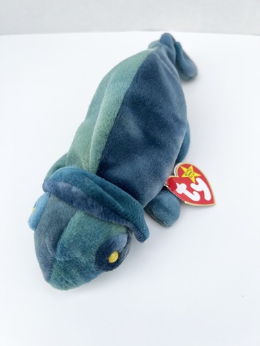 Lot of 5 TY Beanie Baby IGGY the Iguana tie-dye VERY RARE 1997 MWMT - Picture 4 of 11