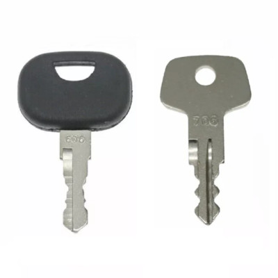 Liebherr Heavy Equipment Ignition and Fuel Key Set 10221073 and 7365626