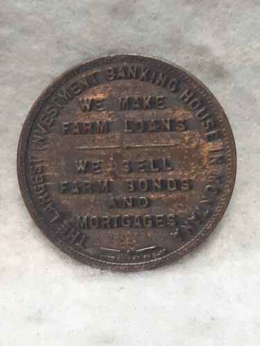 VINTAGE ~ BANKKORP. VON HELENA, MONTANA ~ XF - Bild 2 von 2