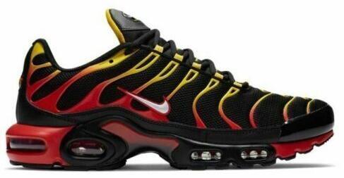 air max plus black gradient red