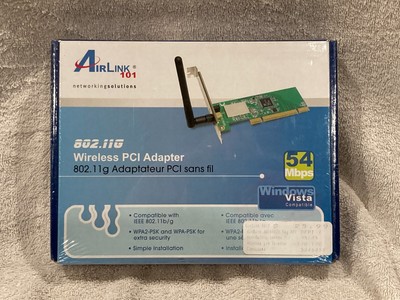 AirLink101 Wireless PCI Adapter 802.11g. (AWLH3028)