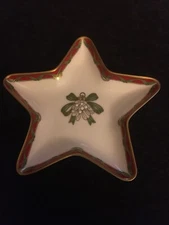 Waterford Holiday Ribbons Star Dish 6”