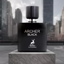 Archer Black Eau De Parfum By Maison Alhambra 100ml 3.4oz For Men