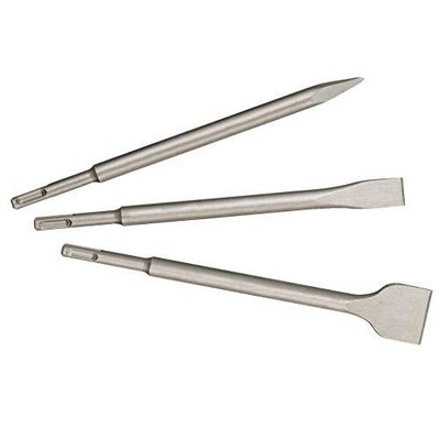 Metabo 628412000 SDS-plus-Meisselsatz, classic, 3-tlg Chisel Set 3 Pieces, colou