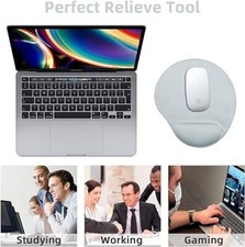 Leather Mouse Pad Non-Slip Rubber Base Mouse Pad Wrist Re Monochrome Waterproof