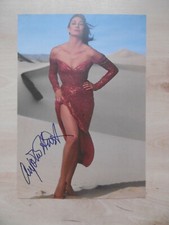 Anjelica Huston Autogramm signed A4 Magazinbild 