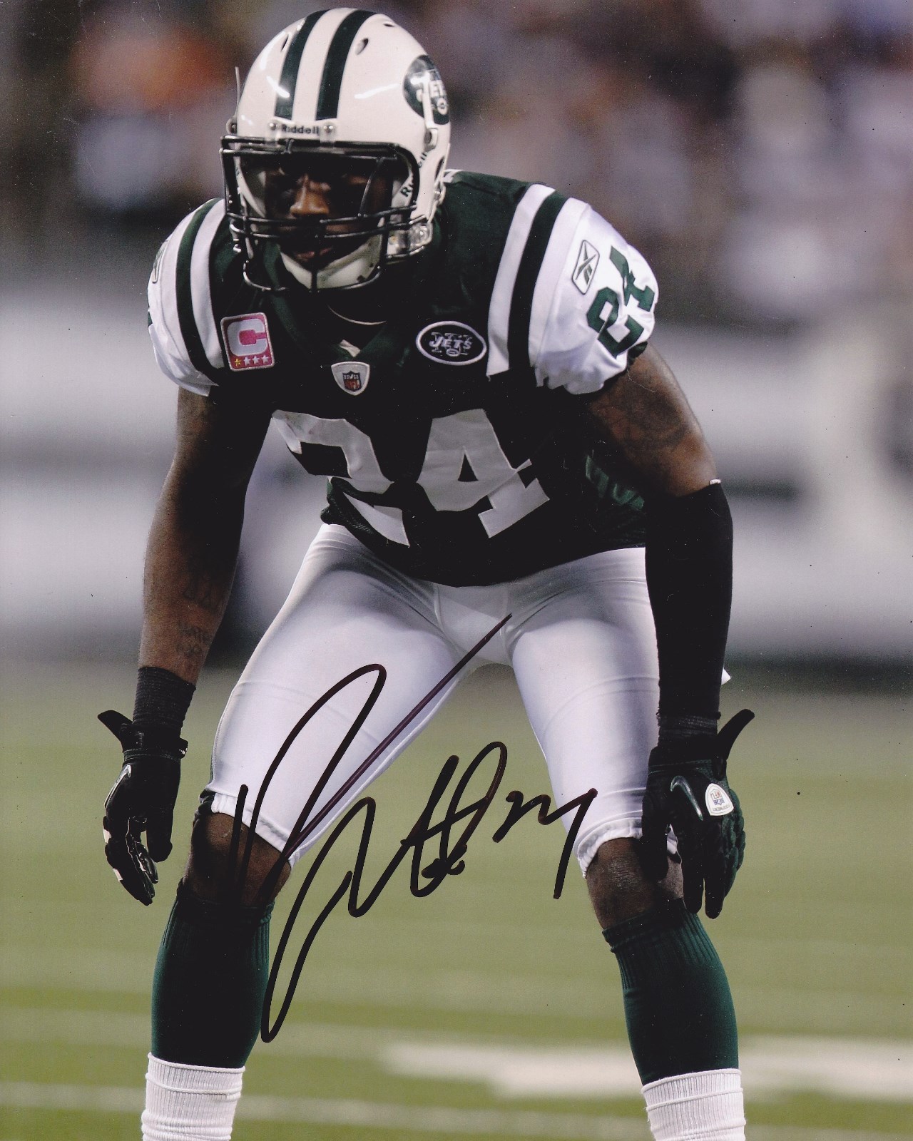 New York Jets Darrelle Revis Autographed 8x10 Photo (Reproduction) | eBay