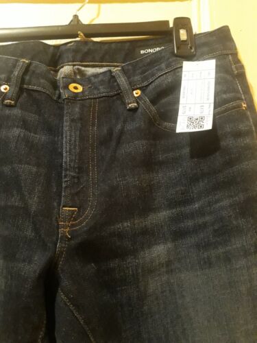 Pantalones de mezclilla índigo elásticos bonobos talla 32x34. - Imagen 6 de 7