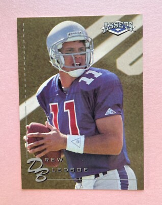 1994 Classic Assets Football Drew Bledsoe #34 New England Patriots