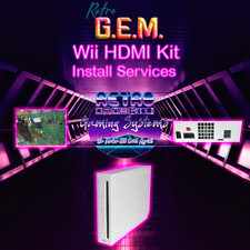 Nintendo Wii Retro GEM HDMI Send-In Install S...