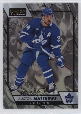 2023-24 O-Pee-Chee Platinum Liquid Metal 85/399 Auston Matthews #1 4zz