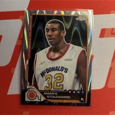 Topps Chrome 2025 McDonald's All American Amar'e Stoudemire East Basketball #82