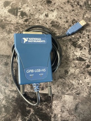 National Instruments GPIB-USB-HS IEEE 488 Controller Adapter Tested