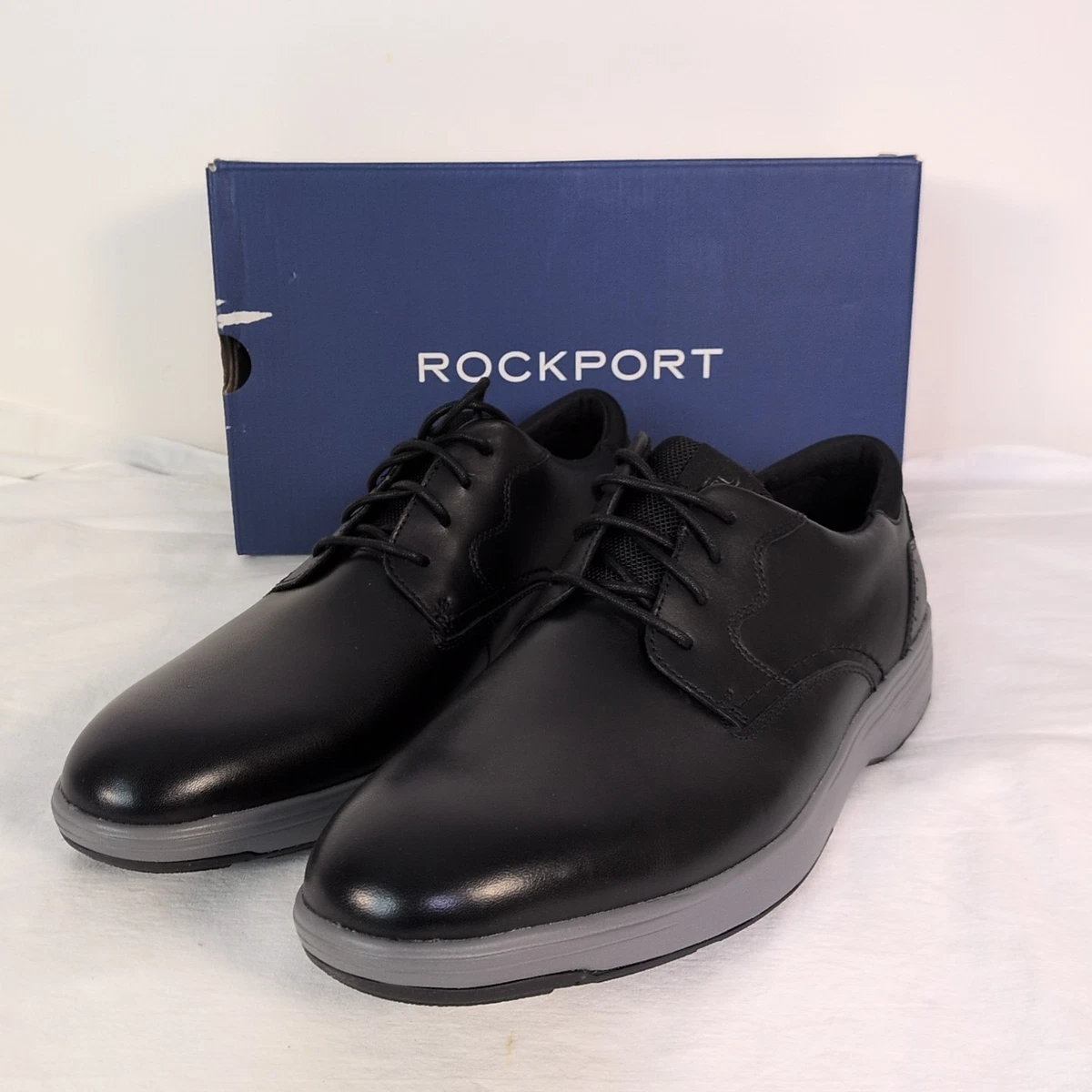 Rockport Northfield Leather, Scarpe Stringate Derby Uomo, Nero