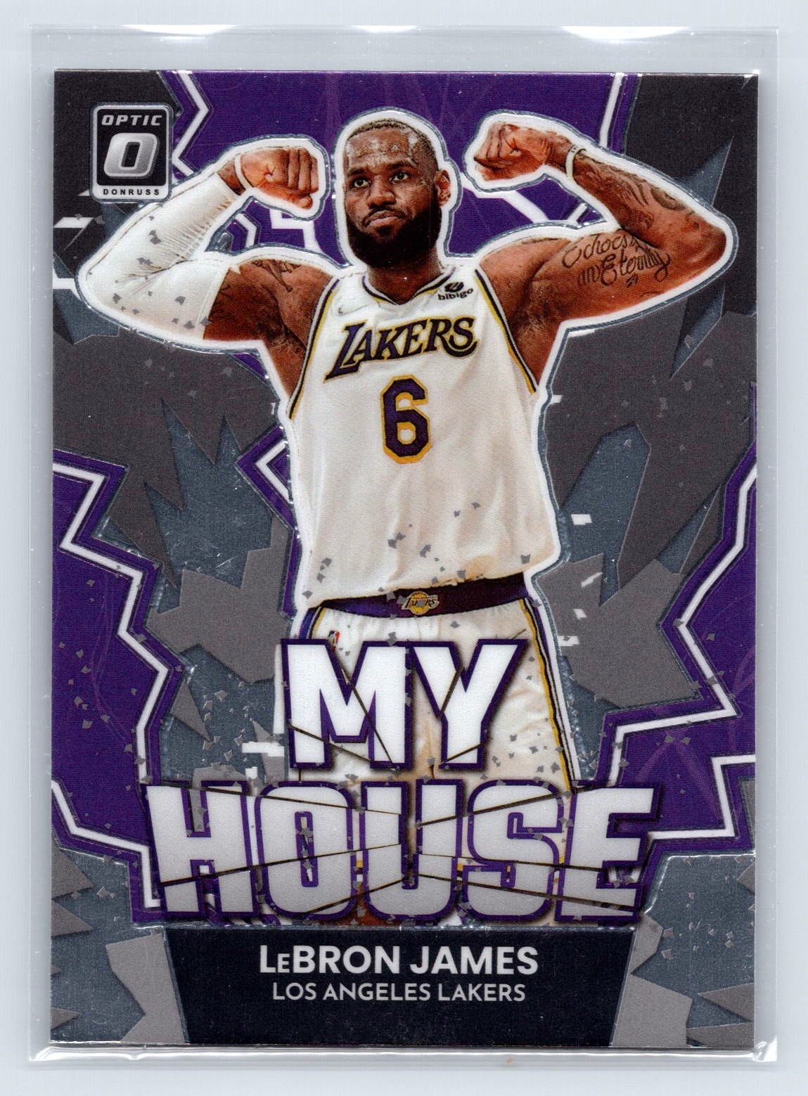 2022-23 Donruss Optic #4 LeBron James My House Los Angeles Lakers