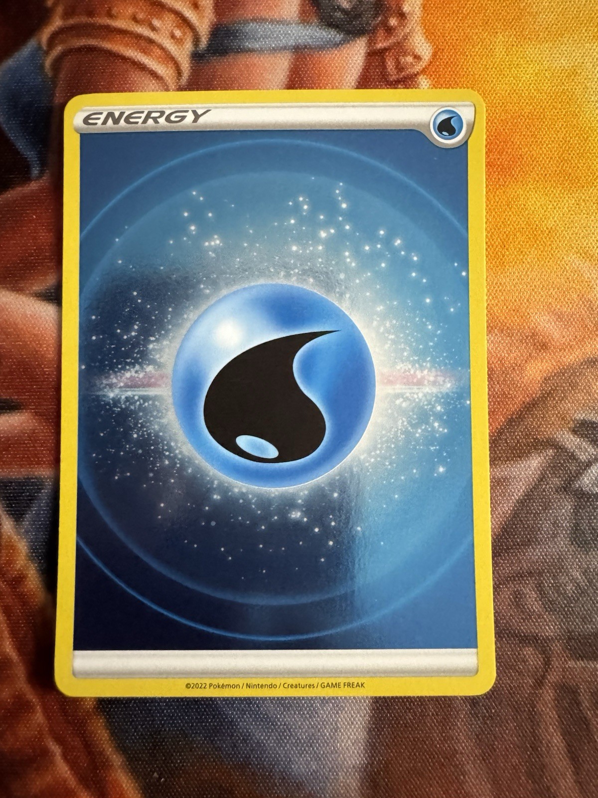 Pokemon Water Energy 2022 Unnumbered Holo Pack NM