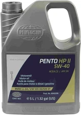 5 LiTer Jug PENTO HIGH PERFORMANCE II 5w40 Engine Motor Oil For AUDI MERCEDES VW