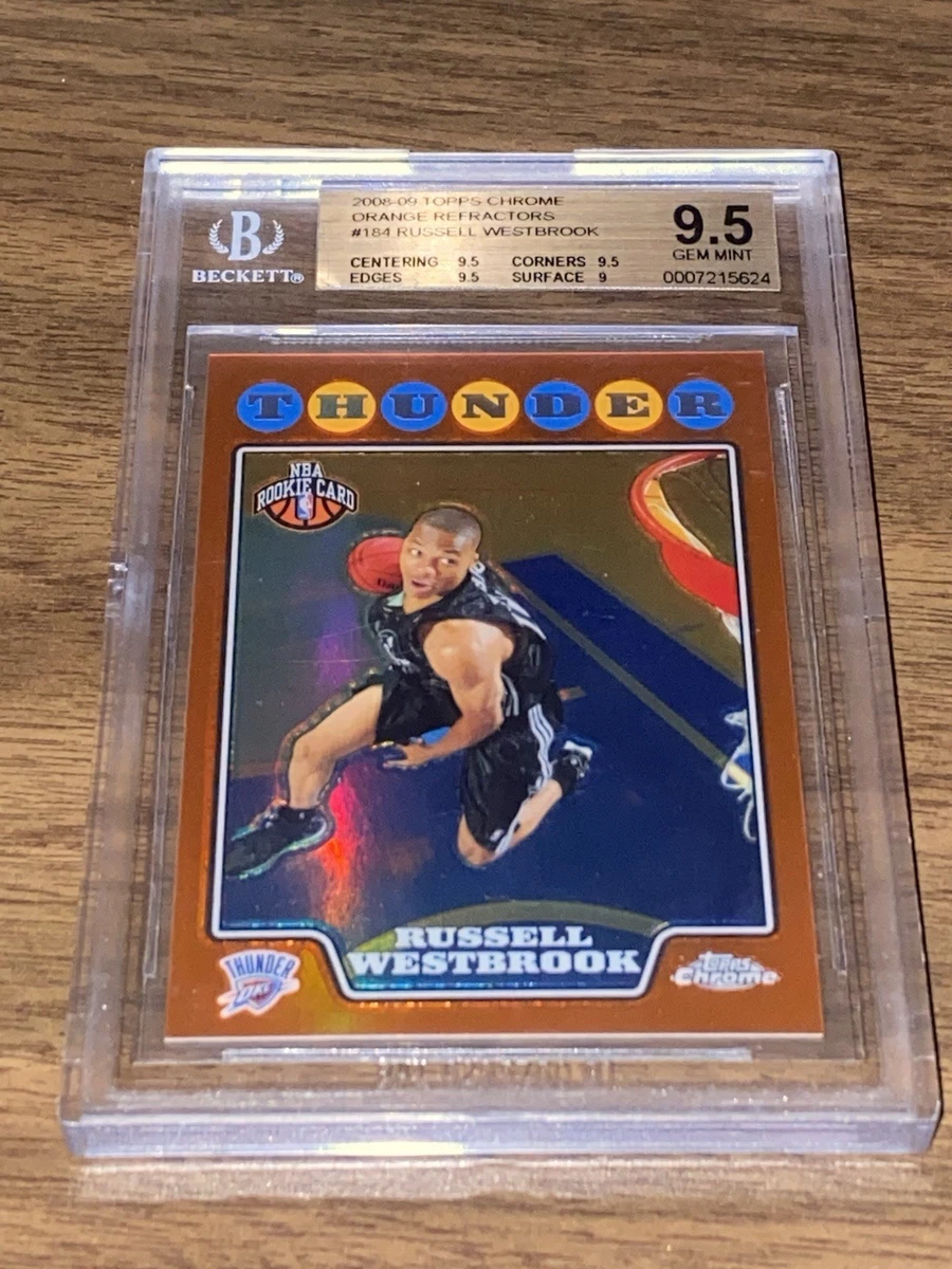 Topps Russell Westbrook Basketball Rookie Sports Trading Cards