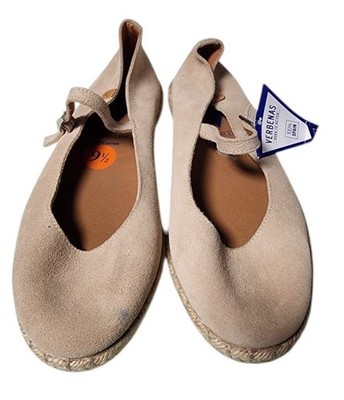 Verbenas Leather Mary Janes NWT Size 9.5 Made in Spain