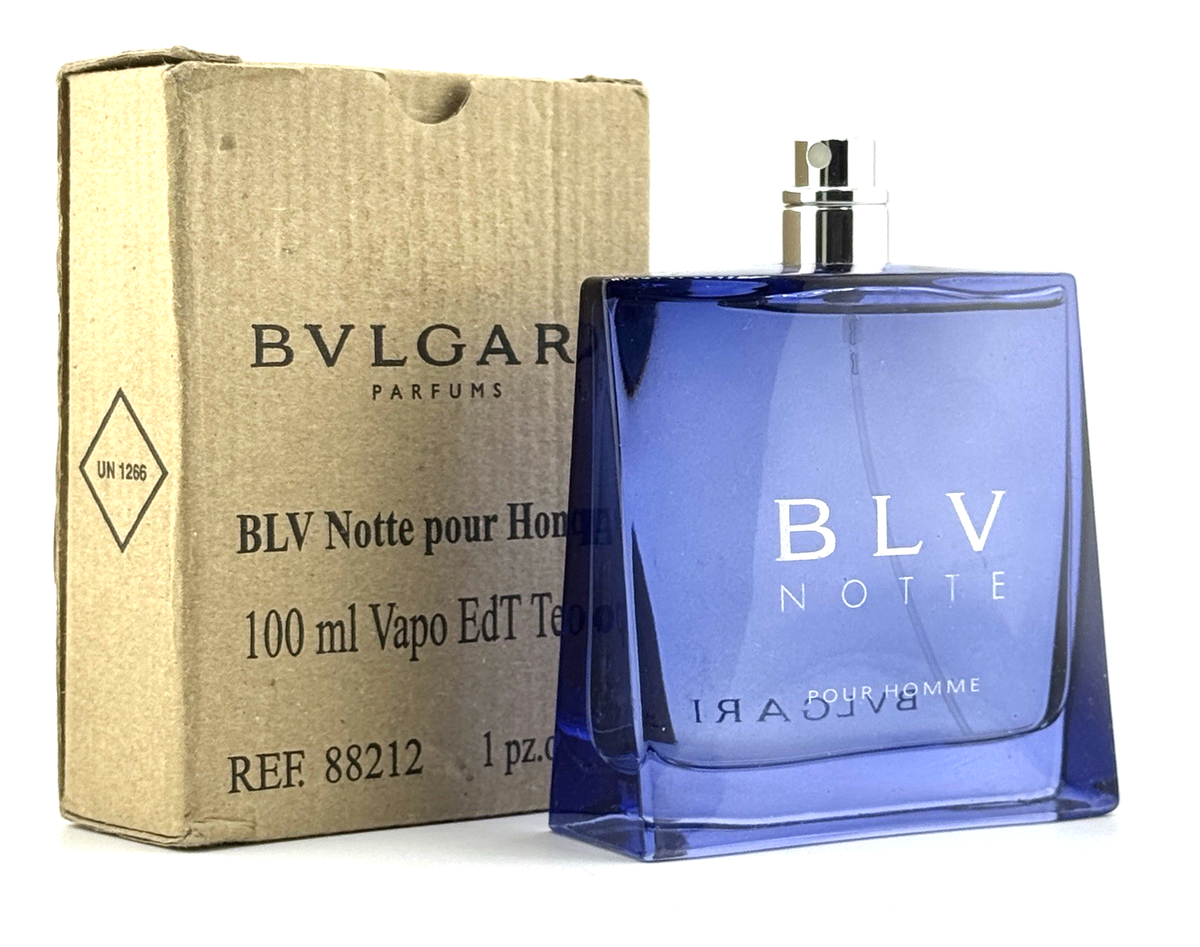 Bvlgari Blv Notte Pour Homme 3.4 oz 100 ml Spray Tester | eBay