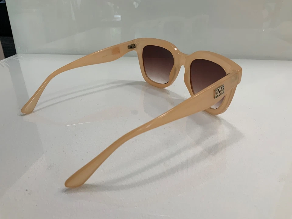 Gafas de sol deportivas Versace 19V69 Italia rosa Abbigliamento lentes marrones de colección Foto 2 de 4