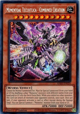Mementoal Tecuhtlica - Combined Creation (Secret Rare) Secret Rare RA05-EN029 NM